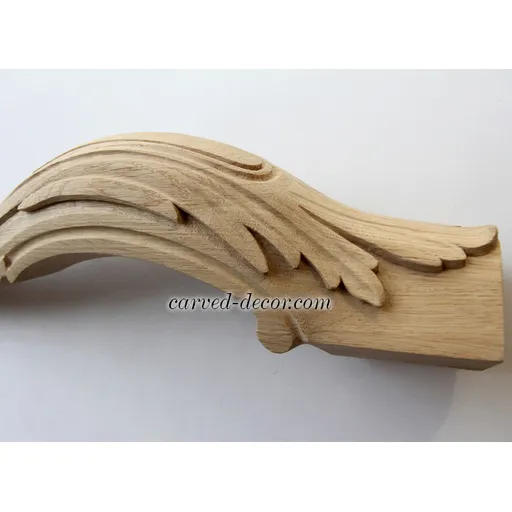 Decorated table legs an elegant acanthus leaf