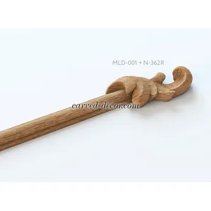 Classis wall panel molding natural wood - 1