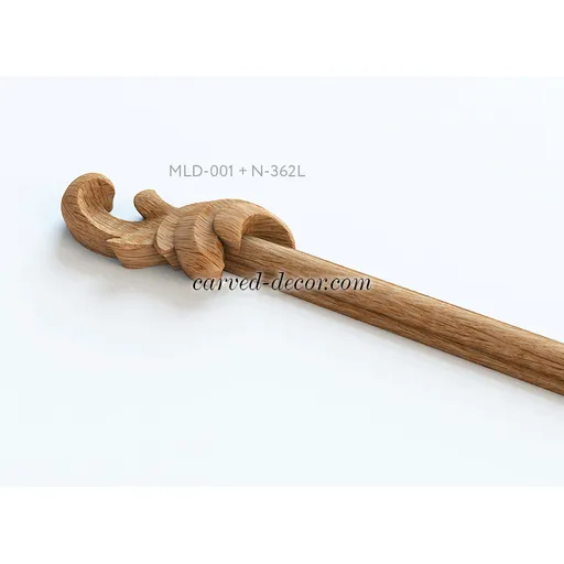 Classis wall panel molding solid wood - 1