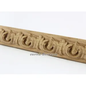 K-010 Beech carved mouldings with grape leaves