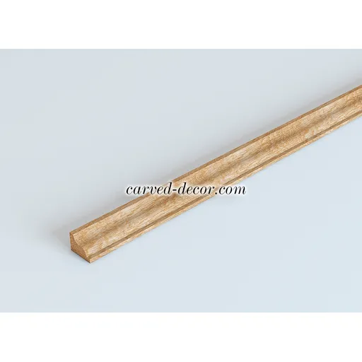 Handcrafted narrow panel moulding for windows oak