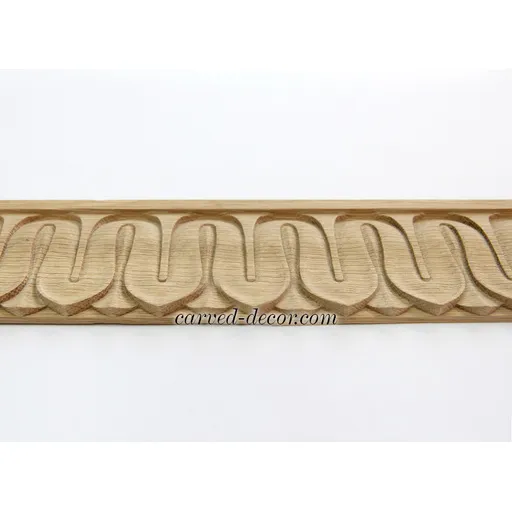 Mouldings with leaves neoclassical for cornises beech