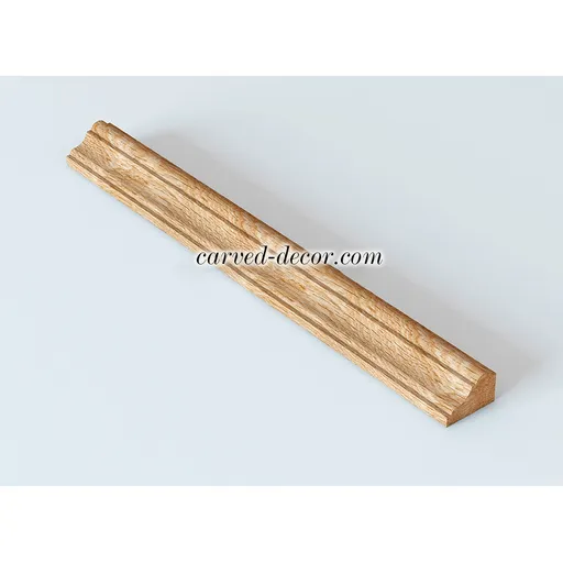 Handcrafted wall moulding wood