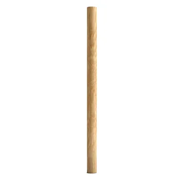 Unfinished Round Wood Stair Balusters Minimalist Design 