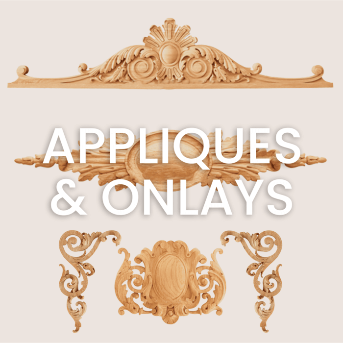 Wood Appliques And Onlays For Furniture And Cabinets   AppliquesOnlays 