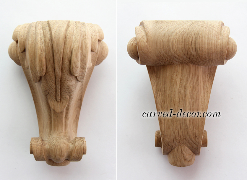 Details about   NEW Furniture legs *READY TO STAIN* Victorian Style Carved Cherrywood Set of 4 